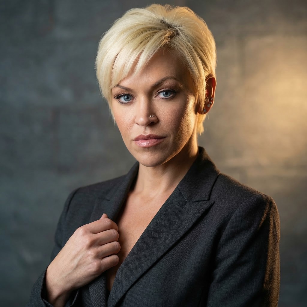 Professional headshot — business style