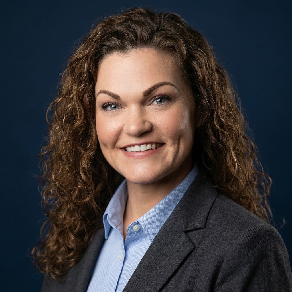 Professional headshot — corporate style